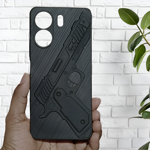 Gun Design Silicone case for Redmi 13C 4G