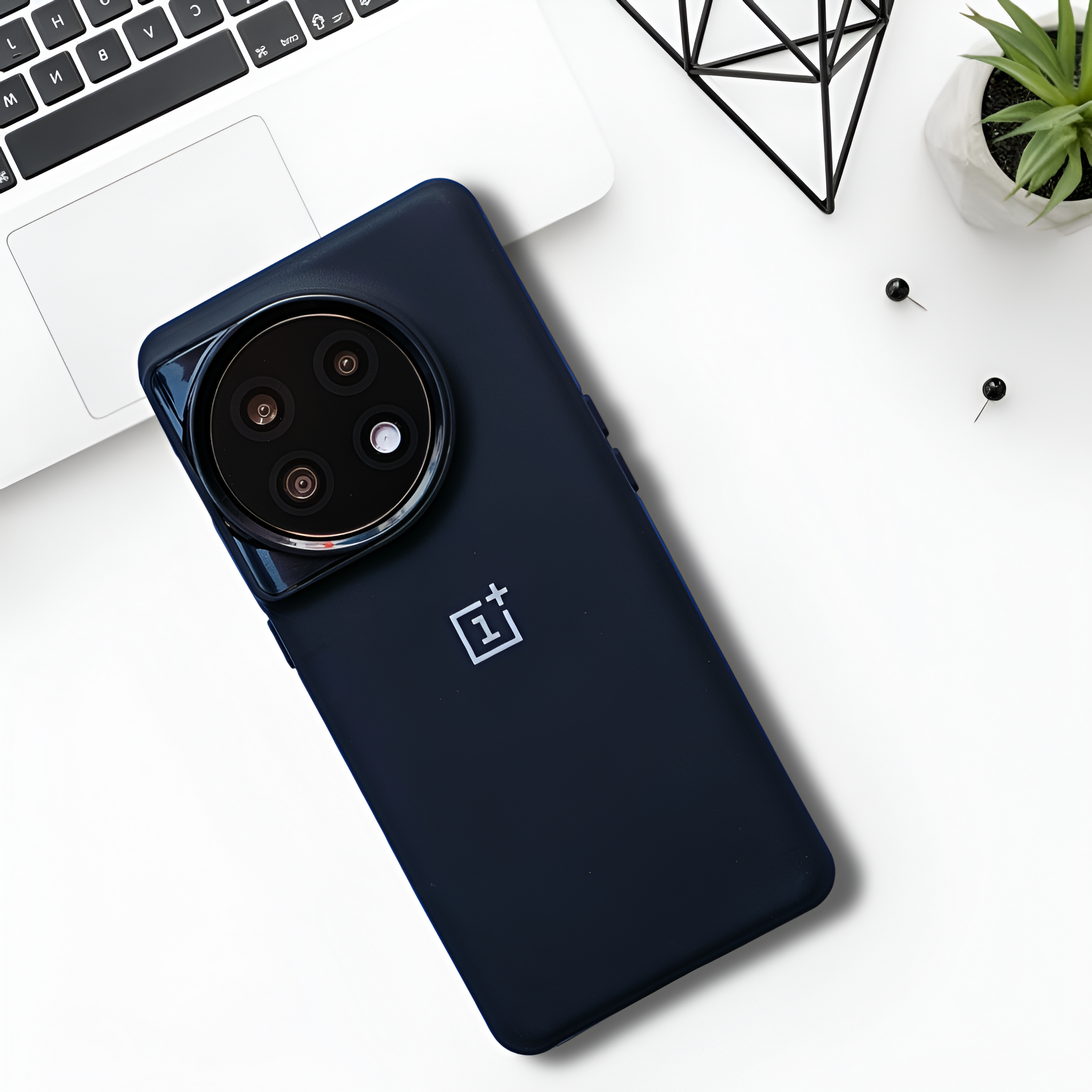 Spoov Black Silicone Case for Oneplus 11R