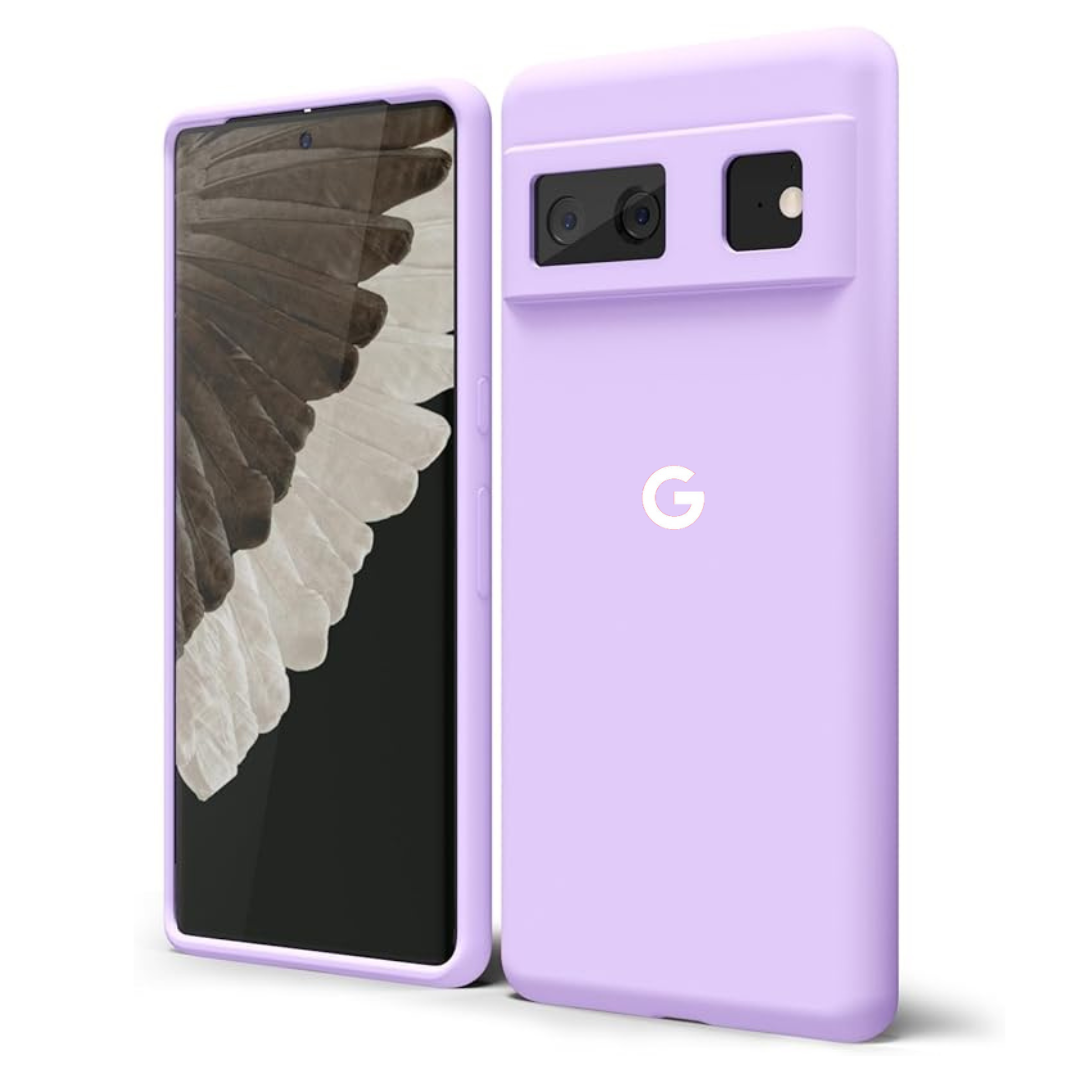 Purple Camera Original Silicone case for Google Pixel 6