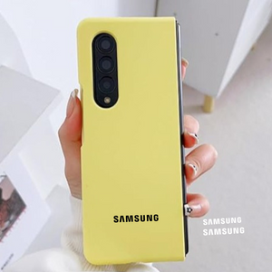 Yellow Original Silicone case for Samsung Z Fold 3 5G