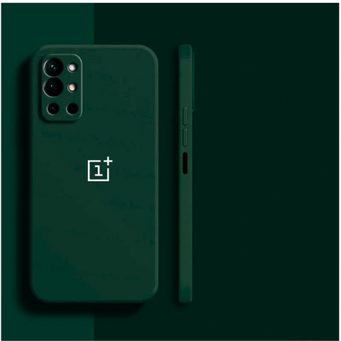 Dark Green Camera Original Silicone Case for Oneplus 9R