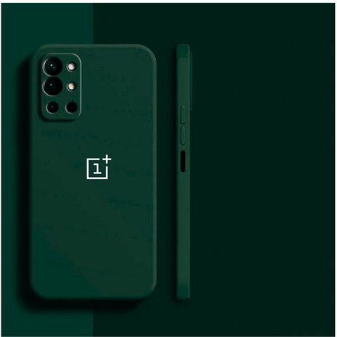 Dark Green Camera Original Silicone Case for Oneplus 8t