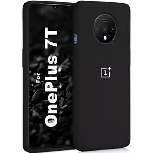 Black Silicone Case for Oneplus 7t