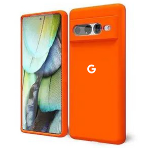 Orange Camera Original Silicone case for Google Pixel 7 Pro