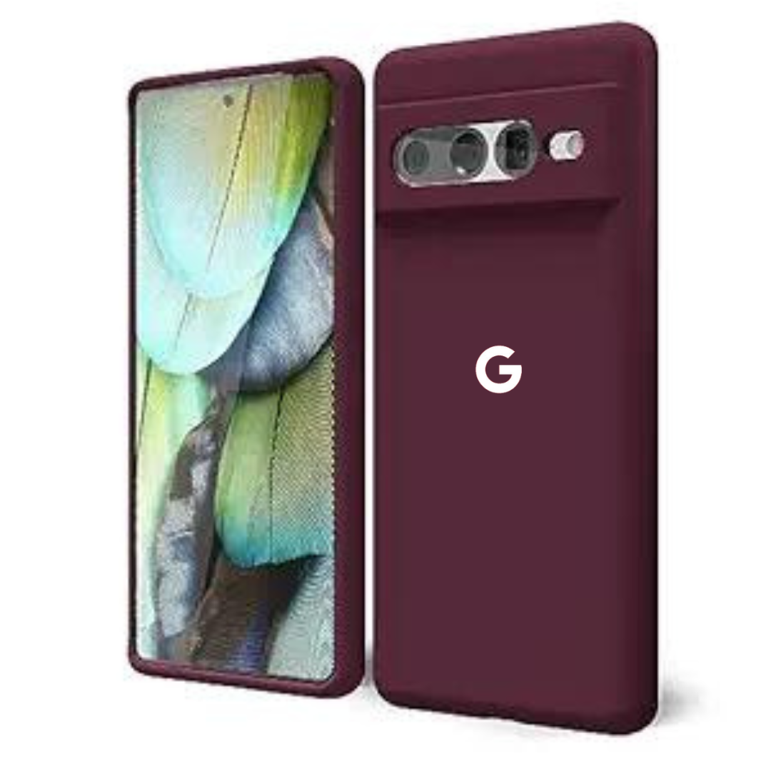 Mehroon Camera Original Silicone case for Google Pixel 7 Pro