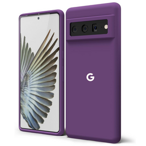 Dark Purple Original Silicone case for Google Pixel 7