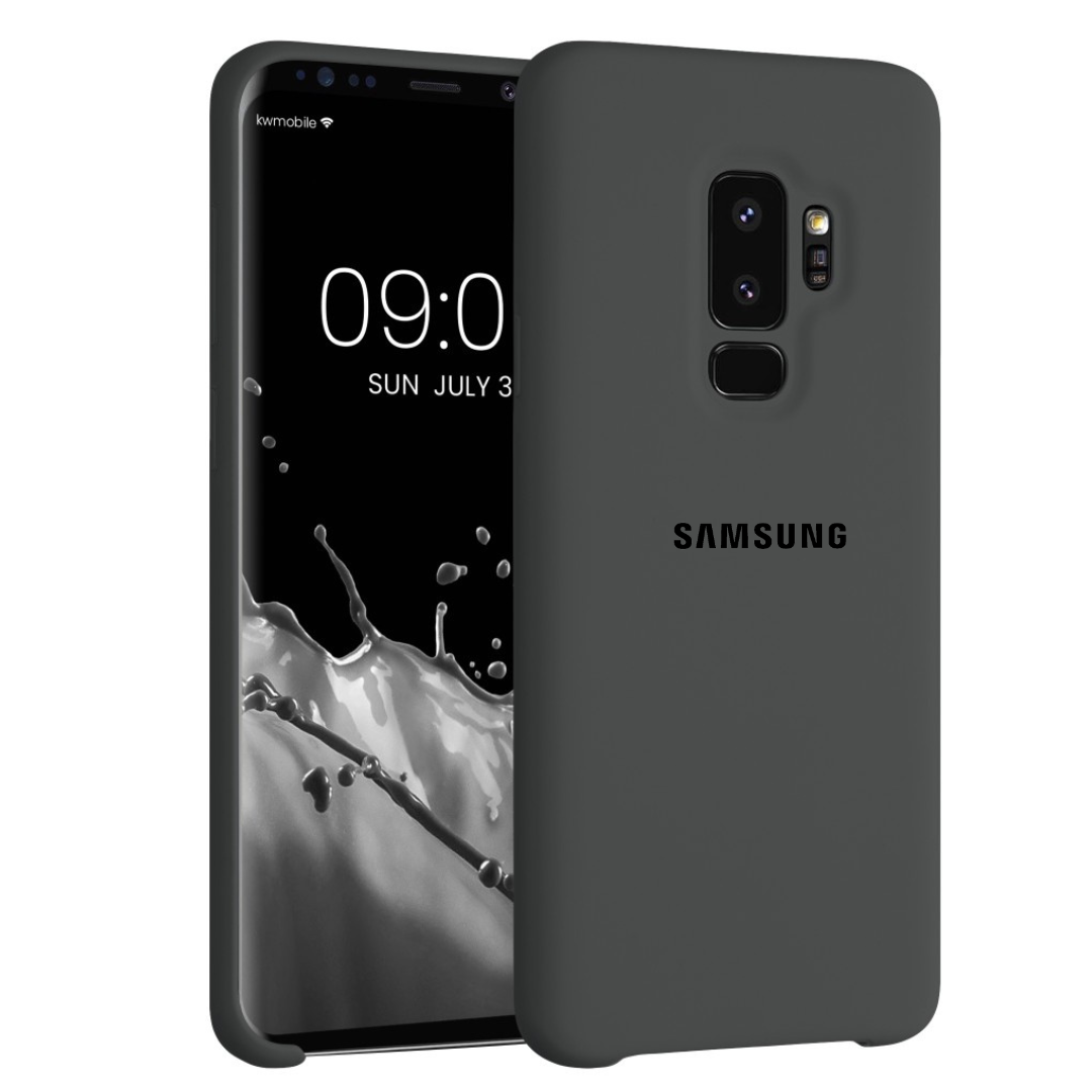 Grey Camera Original Silicone case for Samsung S9 Plus