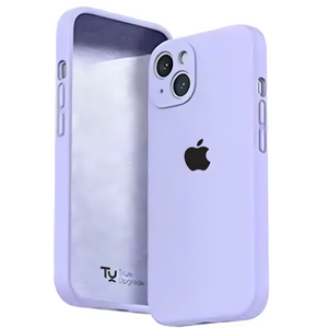 Purple Original Camera Silicone case for Apple iphone 14 Plus