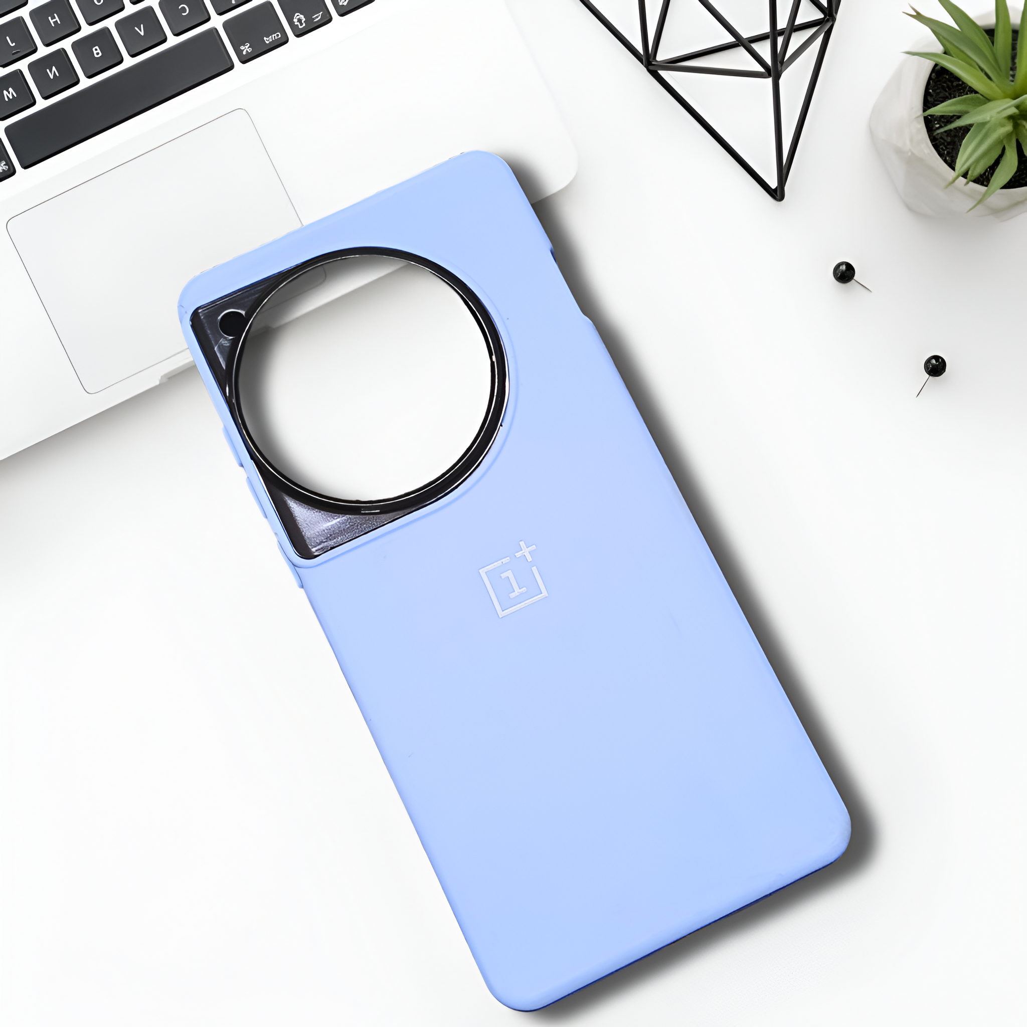 Spoov Cloud Blue Silicone Case for Oneplus 12