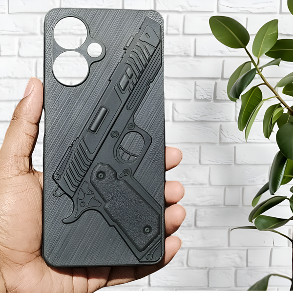Gun Design Silicone case for Redmi 13C 5G