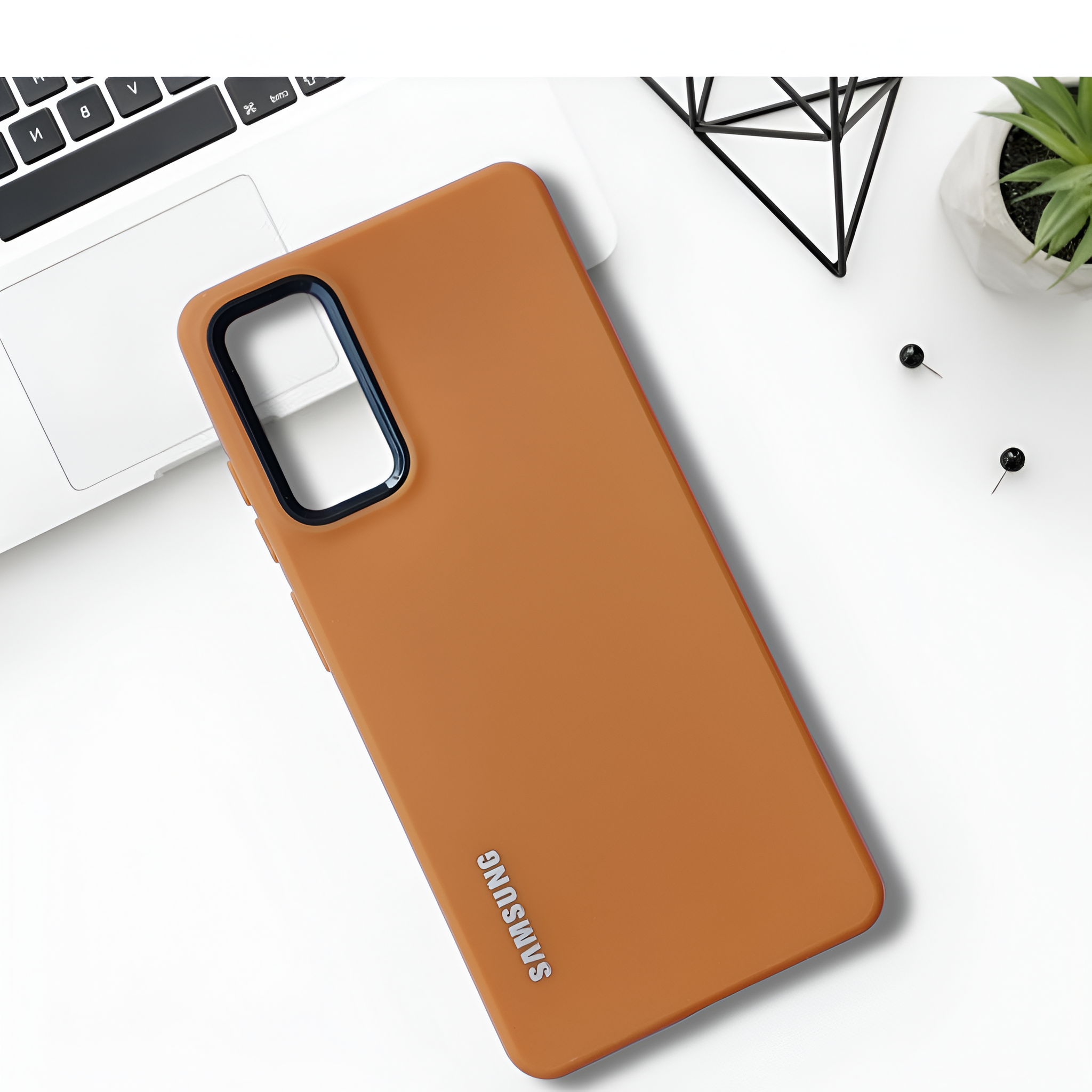 Spoov Brown Silicone Case for Samsung S20 FE