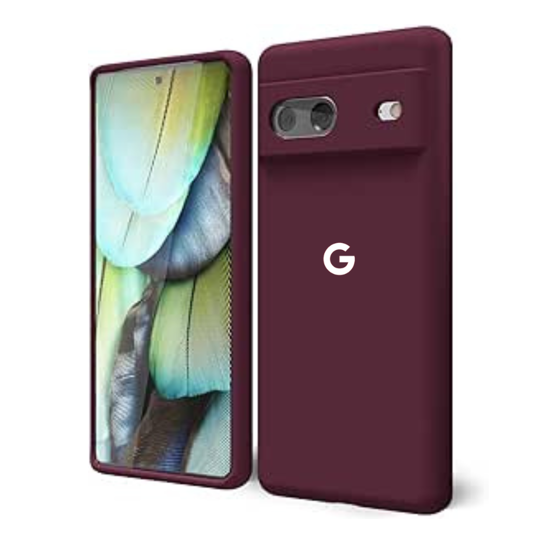 Mehroon Camera Original Silicone case for Google Pixel 7