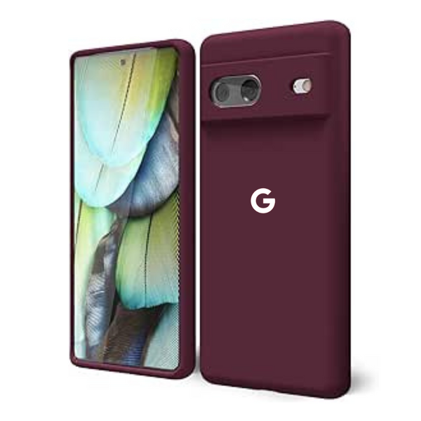 Mehroon Camera Original Silicone case for Google Pixel 7