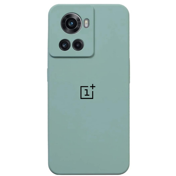 Light Blue Original Camera Safe Silicone case for Oneplus 10R