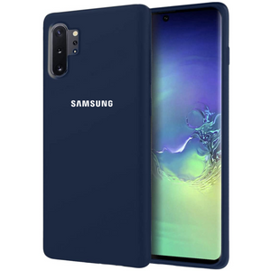 Dark Blue Original Silicone case for Samsung Note 10