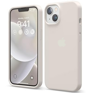 Cream Original Silicone case for Apple iphone 13 mini