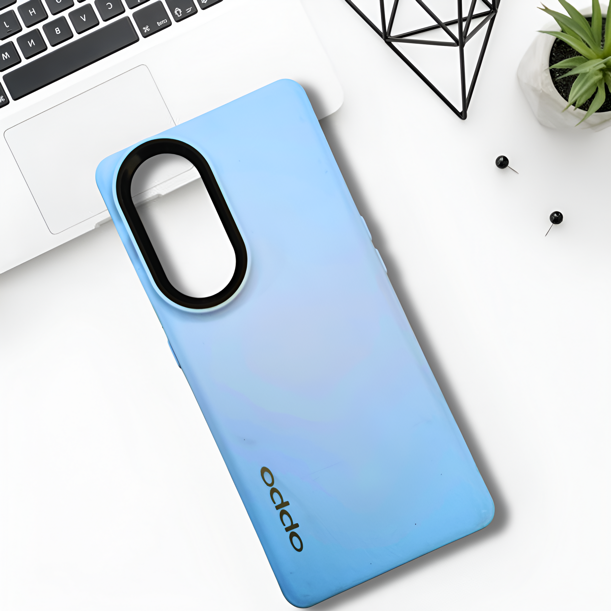 Spoov Cloud Blue Silicone Case for Oppo Reno 8t