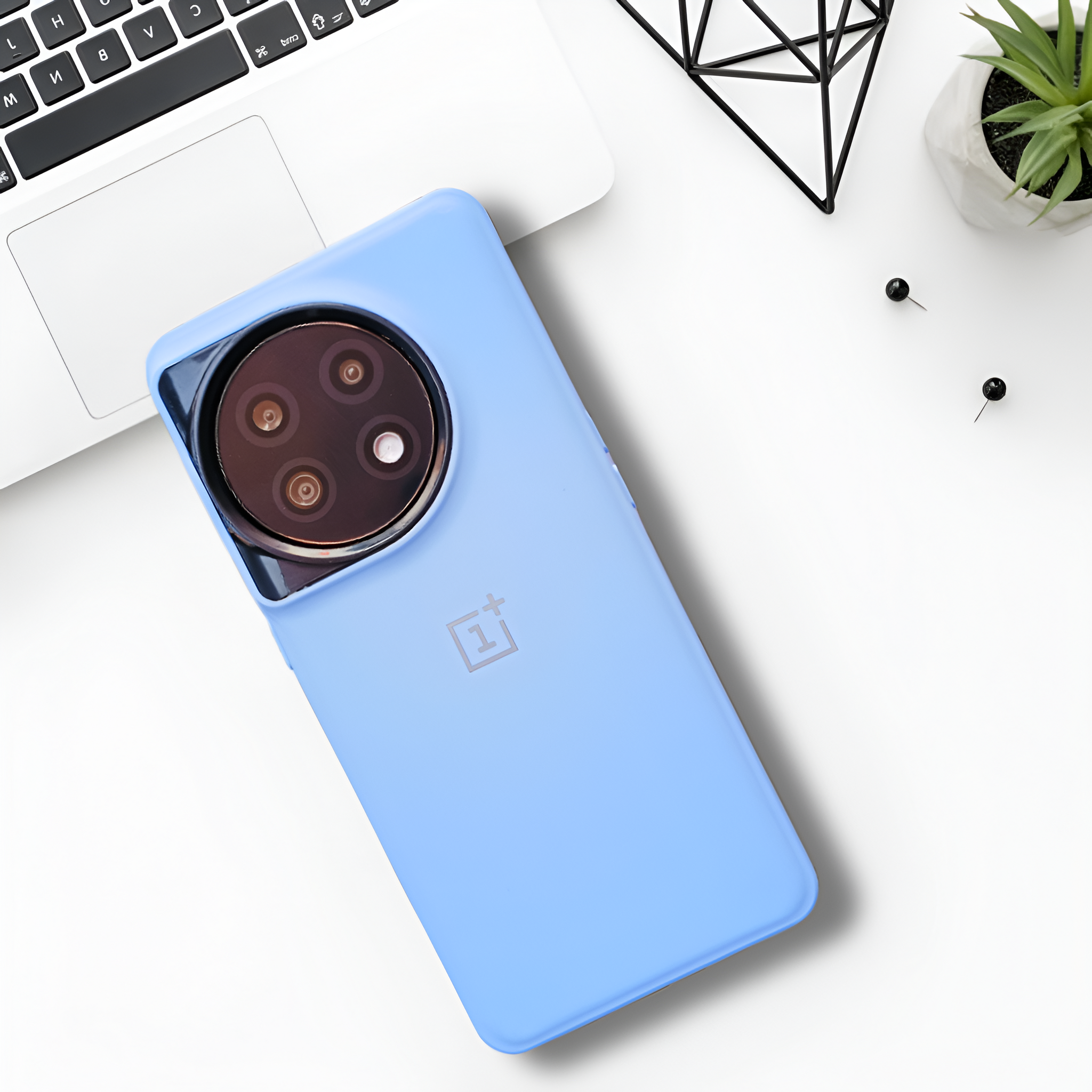 Spoov Cloud Blue Silicone Case for Oneplus 11R