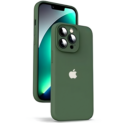 Dark Green Original Camera Silicone case for Apple iphone 11 Pro