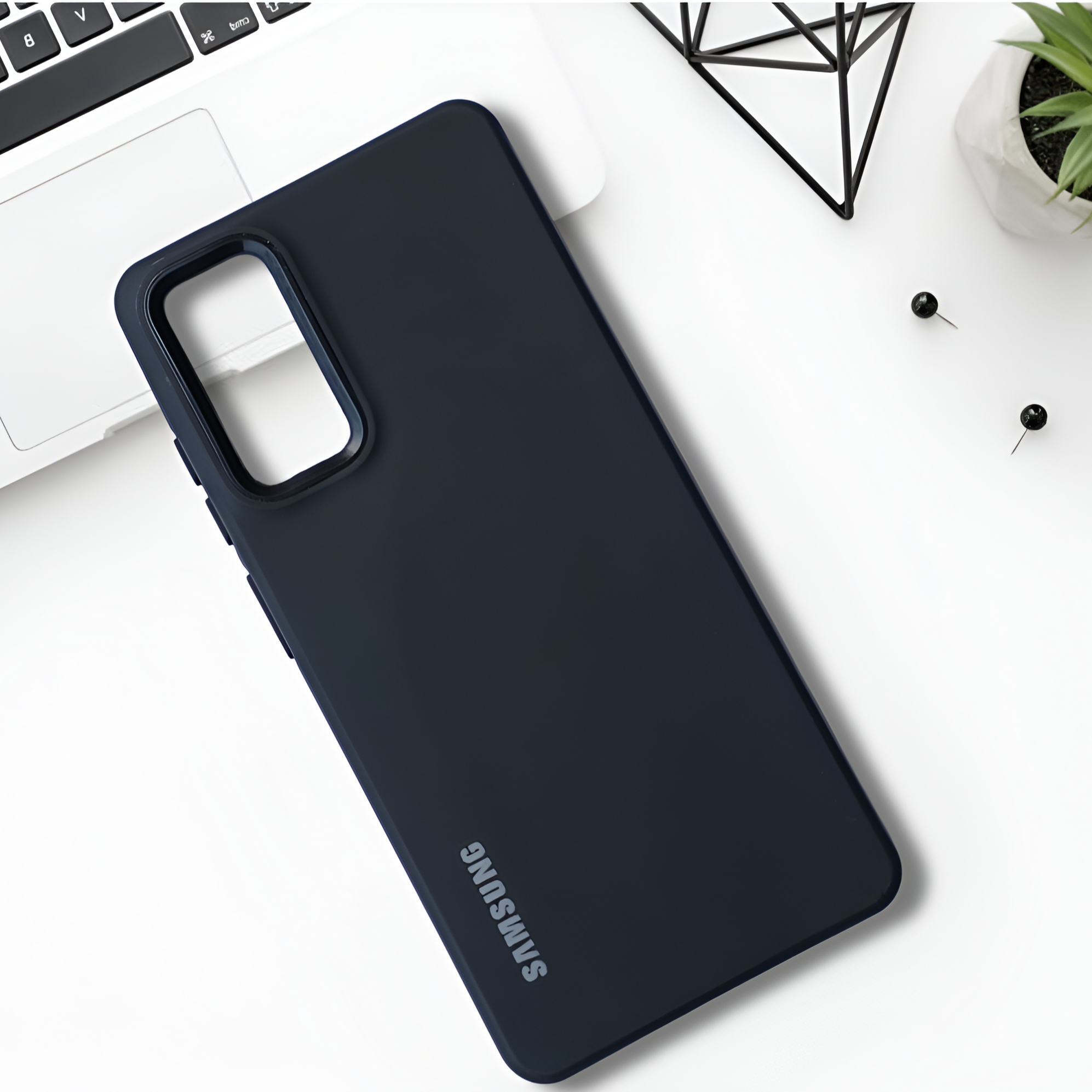 Spoov Black Silicone Case for Samsung S20 FE