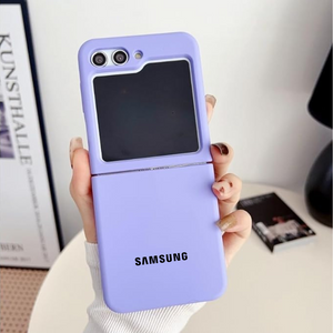 Purple Original Silicone case for Samsung Galaxy Z FLIP 5