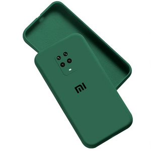 Dark Green camera Original Silicone Case for Redmi Note 9 Pro Max