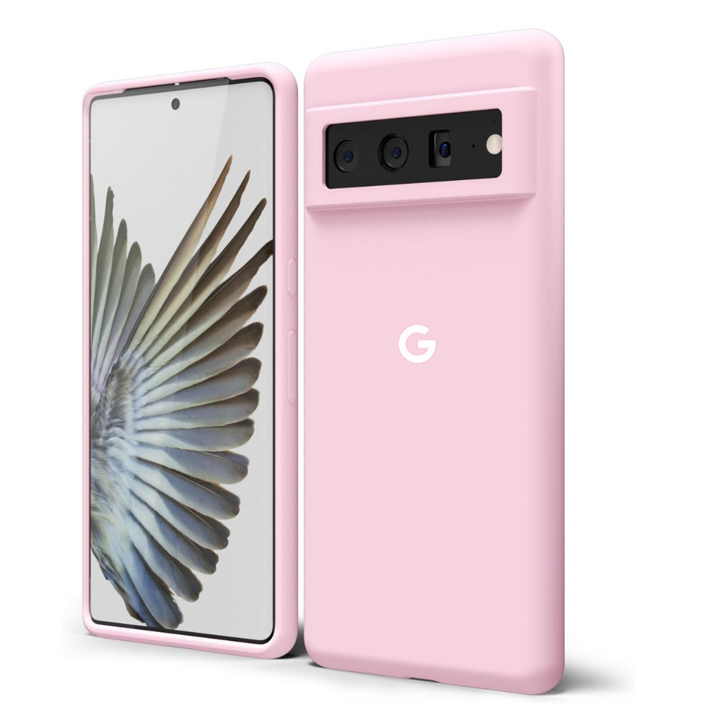 Pink Original Silicone case for Google Pixel 6 – The Hatke