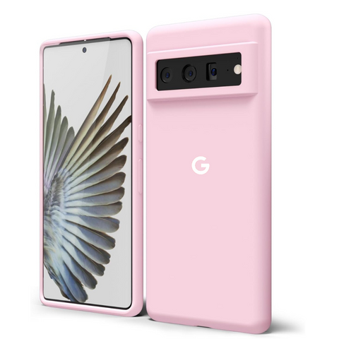 Pink Original Silicone case for Google Pixel 6