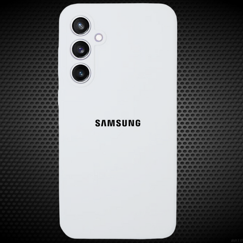 White Camera Original Silicone case for Samsung A34