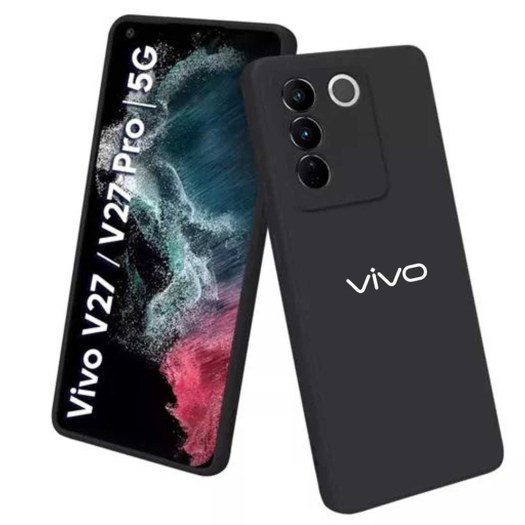 Grey Camera Original Silicone case for Vivo V27 Pro