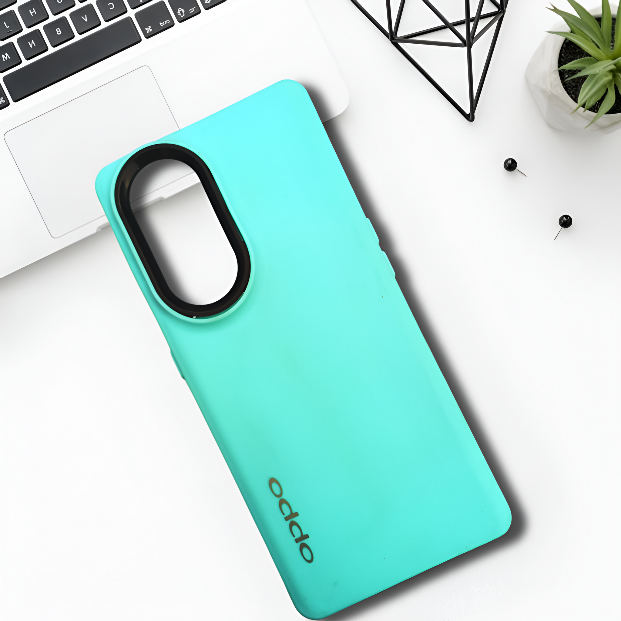 Spoov Light Blue Silicone Case for Oppo Reno 8t