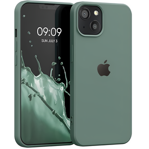 Green Original Silicone case for Apple iphone 14