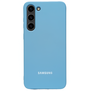 Sky Blue Original Silicone case for Samsung S23 Plus
