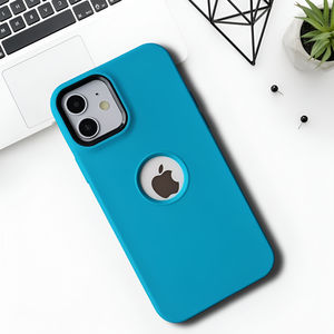 Spoov Sky Blue Silicone Case for Apple iphone 12