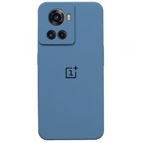 Blue Original Camera Safe Silicone case for Oneplus 10R