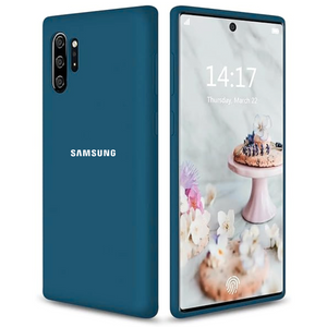 Cosmic Blue Original Camera Safe Silicone case for Samsung Note 10 Plus