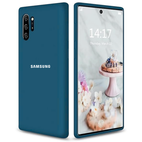 Cosmic Blue Original Camera Safe Silicone case for Samsung Note 10 Plus