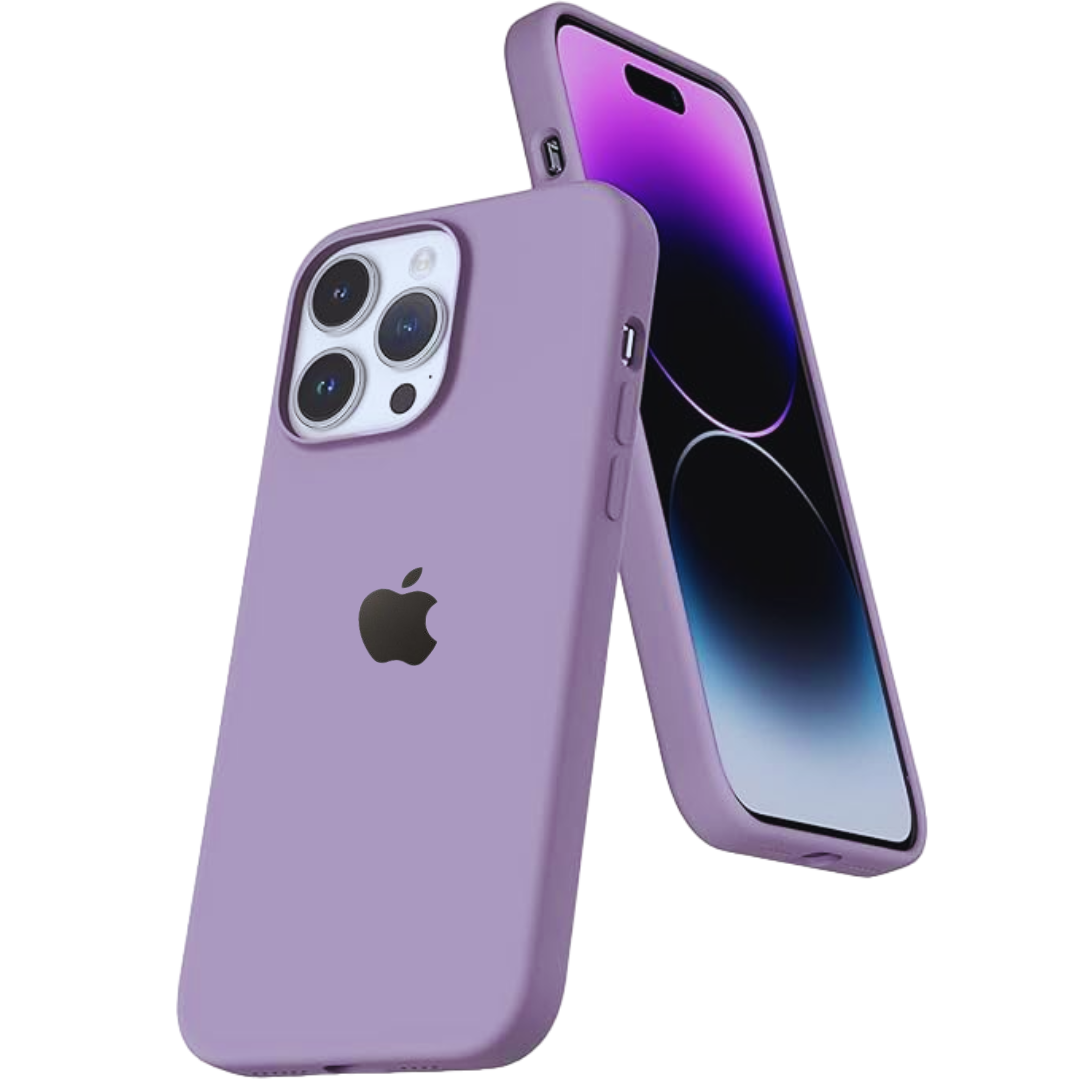 Lavender Original Silicone case for Apple iphone 16 Pro Max