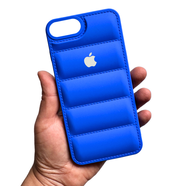 Sky Blue Puffon silicone case for Apple iPhone 7 Plus