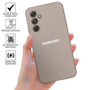 Brown Camera Original Silicone case for Samsung A54