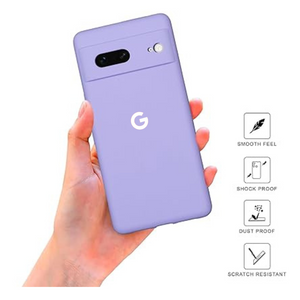 Purple Camera Original Silicone case for Google Pixel 7