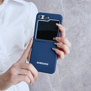 Dark Blue Original Silicone case for Samsung Galaxy Z FLIP 5