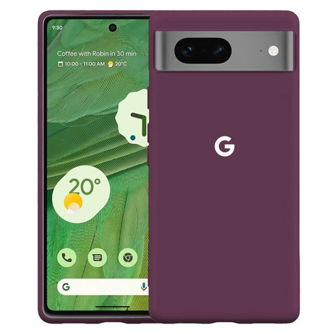 Deep Purple Camera Original Silicone case for Google Pixel 7 Pro