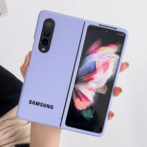 Purple Original Silicone case for Samsung Z Fold 2 5G