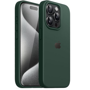 Dark Green Original Silicone case for Apple iphone 13 Pro