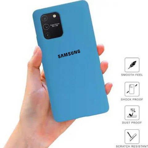 Sky Blue Original Silicone case for Samsung S10 Lite