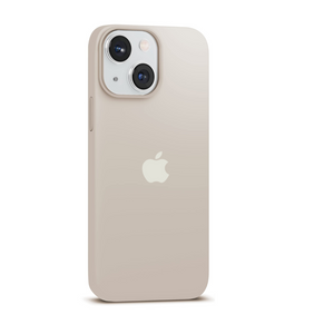 Light Brown Original Silicone case for Apple iphone 15 Plus