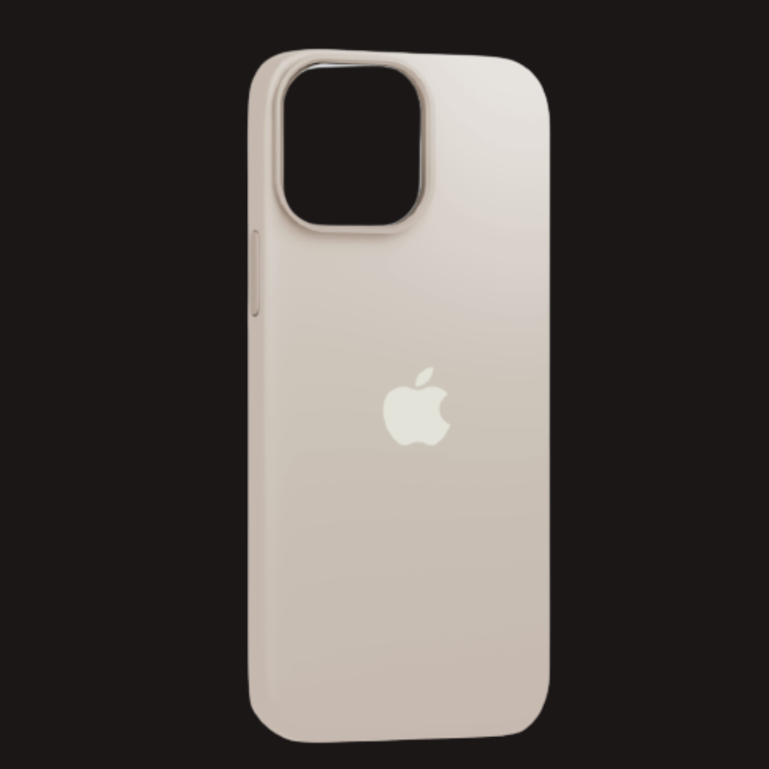 Light Brown Original Silicone case for Apple iphone 11