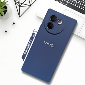 Dark Blue Camera Original Silicone case for Vivo V30E