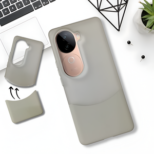 Grey Detach Matte Case for Vivo V40E